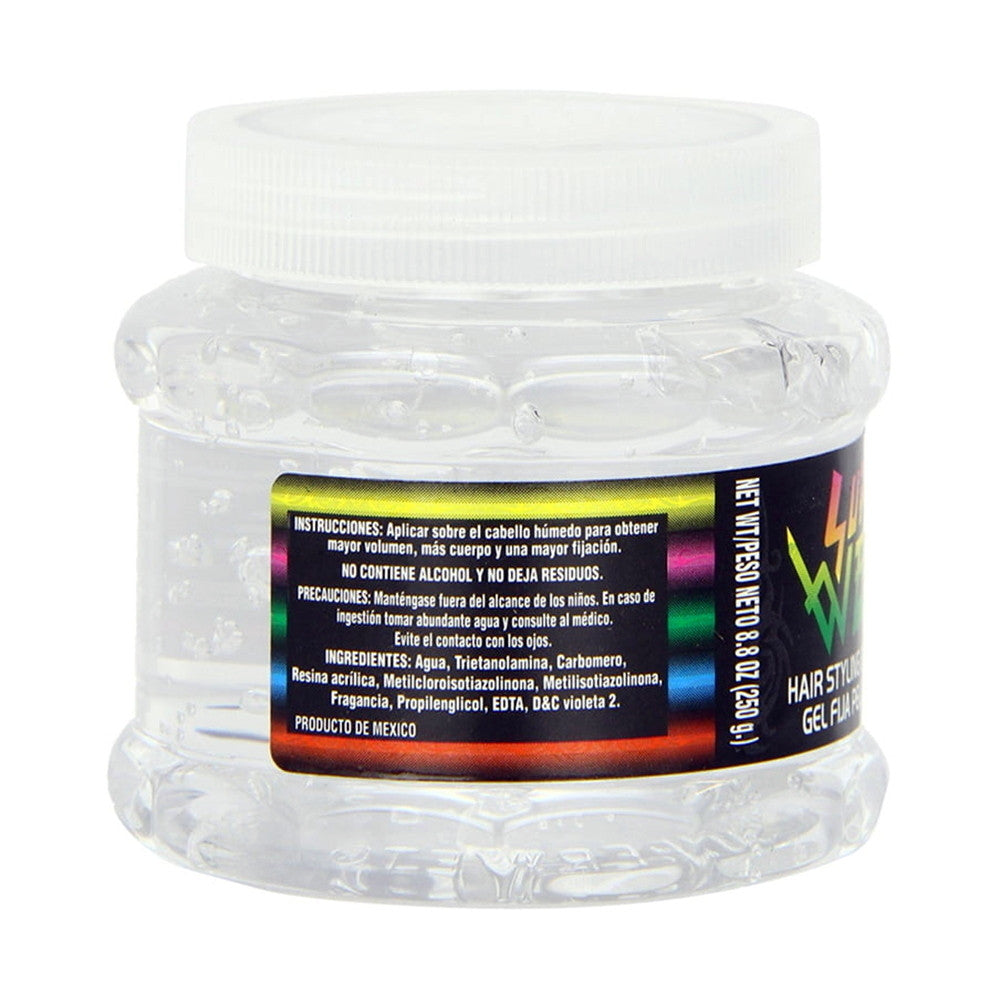 Super Wet Transparent Moisturizing Hair Styling Gel, 8.8 Oz