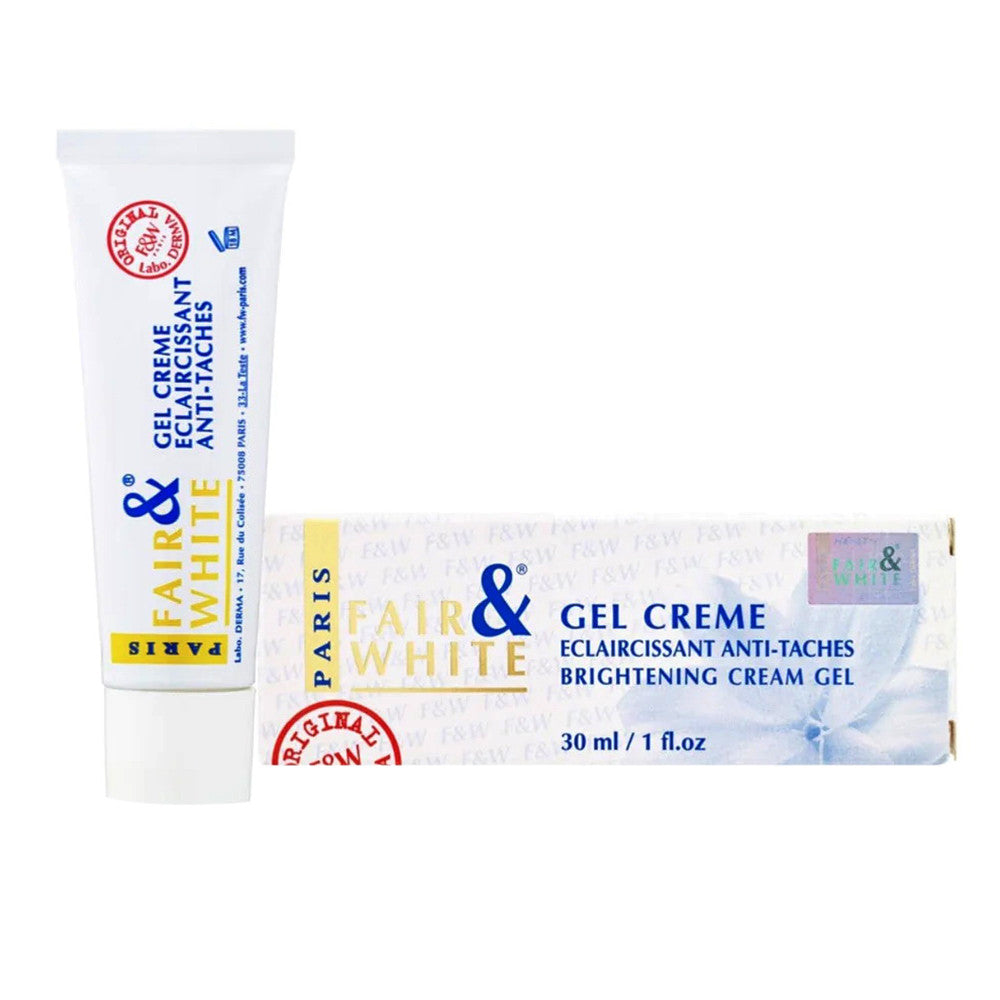 Fair and White Brightening Gel Cream, 1 Oz