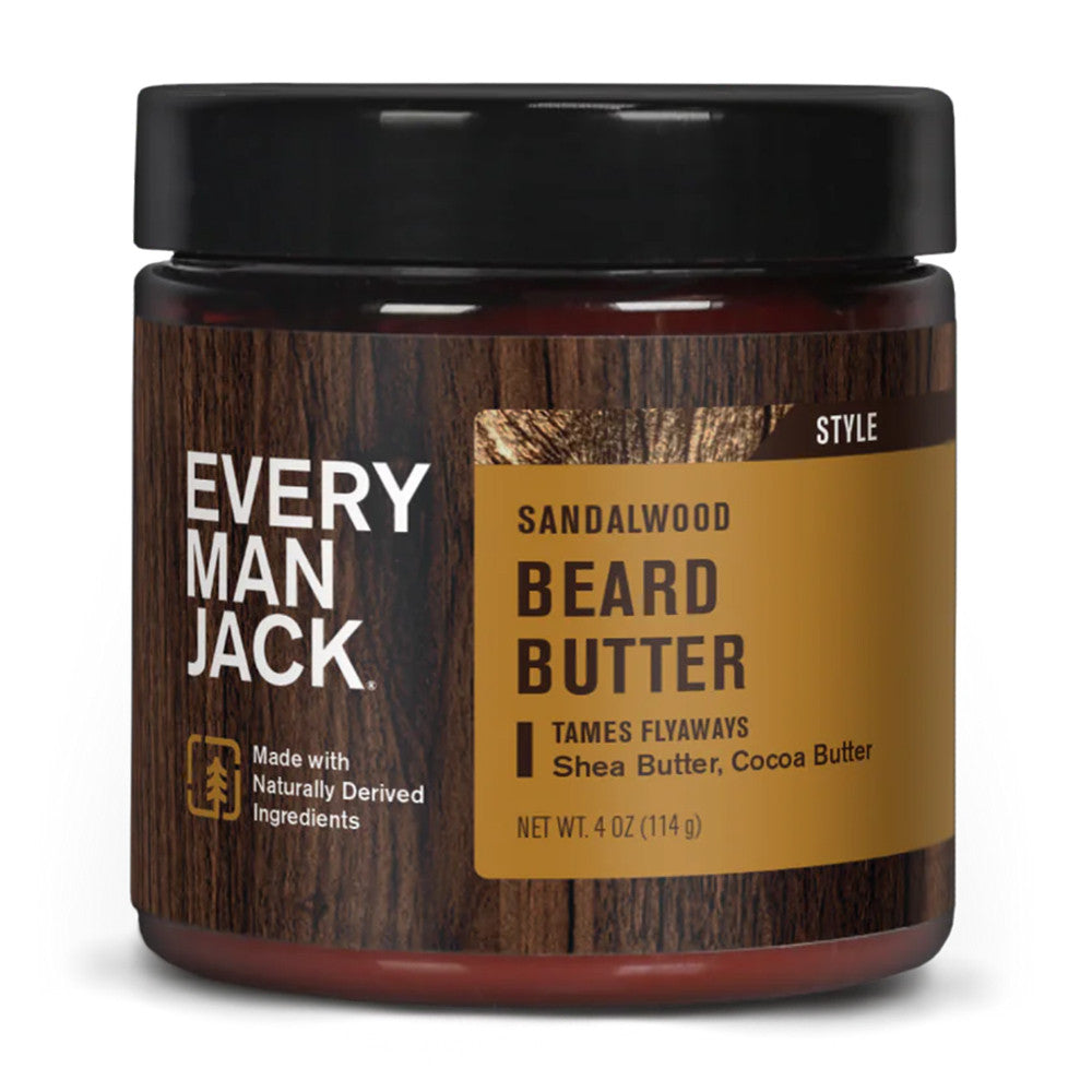 Every Man Jack Sandalwood Beard Butter, 4 Oz
