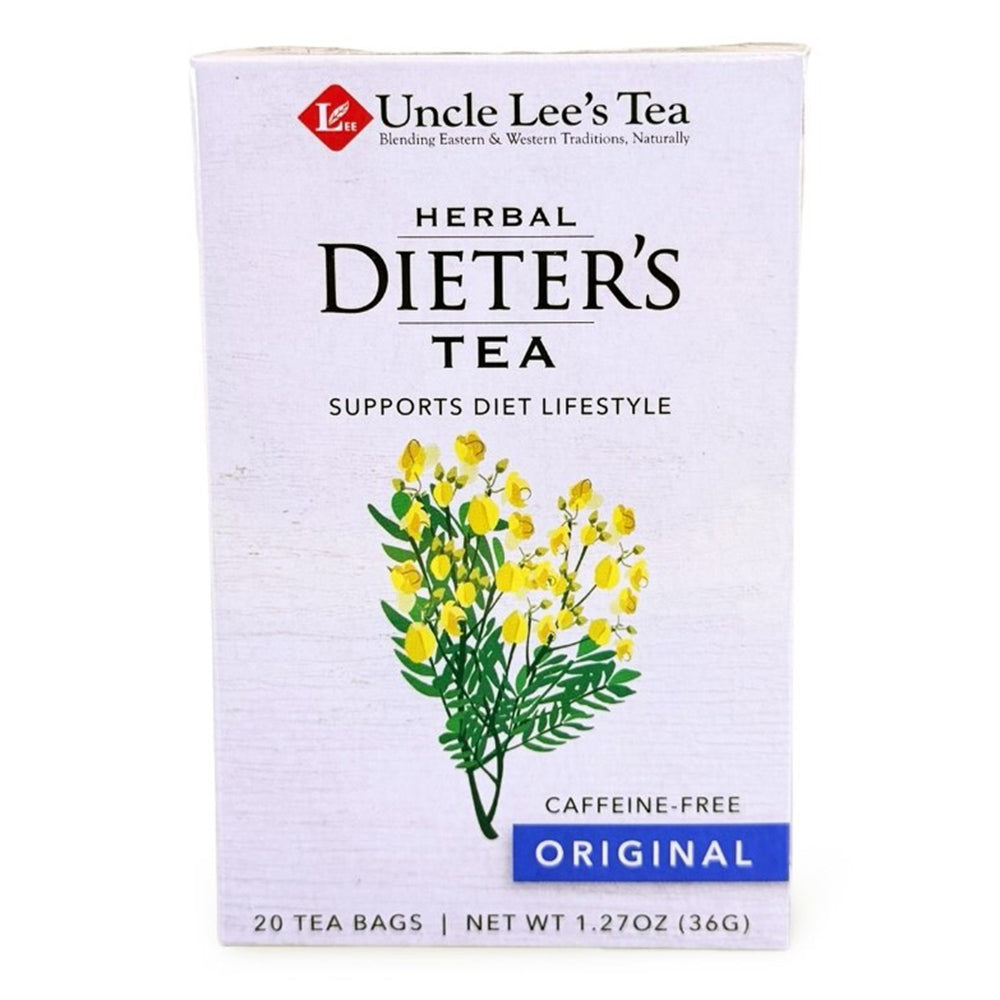 Uncle Lees Herbal Dieters Tea Bags Original for Digestive Comfort and Metabolic Support 1.27Oz (36g) 20Ea