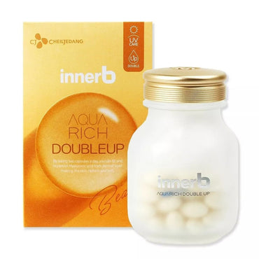 Innerb Aqua Rich Double Up Capsules for Skin 56Ea