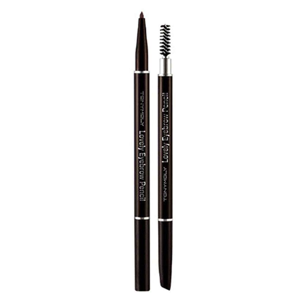 Tonymoly Lovely Eyebrow Pencil Shade 4 Brown 1Ea