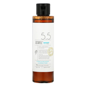 Acwell 5.5 Licorice pH Balancing Cleansing Toner for Sensitive Skin (5.07Oz) 150ml
