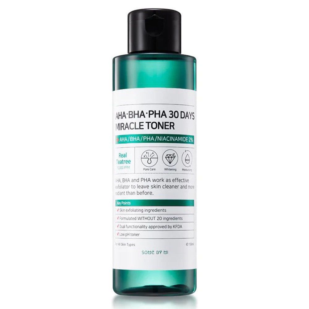 Some By Mi AHA BHA PHA 30 Days Skin Miracle Toner 5.07Oz (150ml)