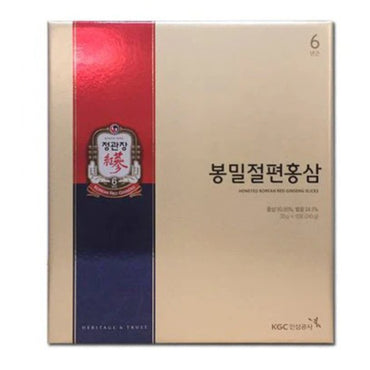 Jung Kwan Jang Honeyed Korean Red Ginseng Slices 12Ea (20g)
