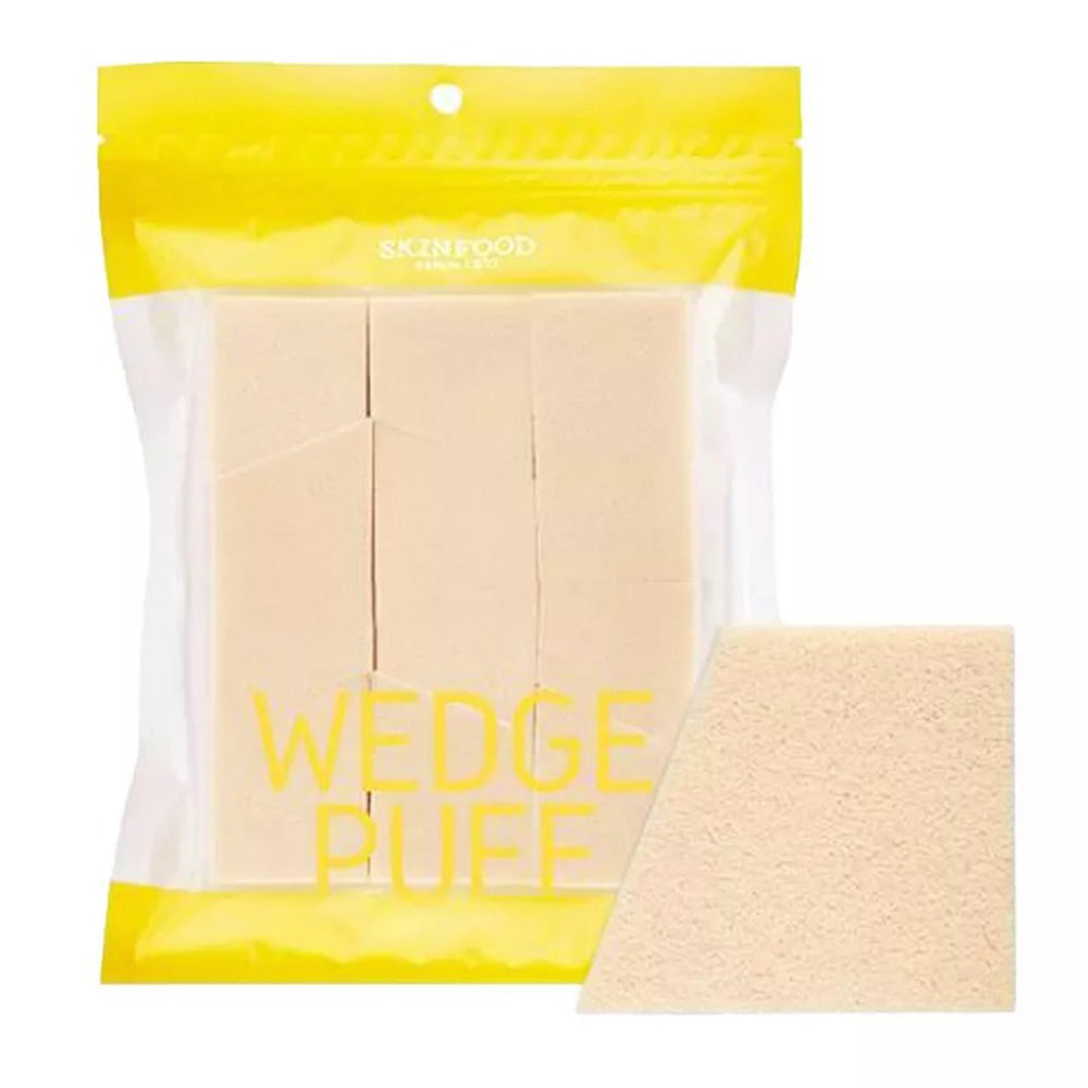 Skinfood Wedge Puff Sponge for Makeup Application Jumbo Size 1Ea