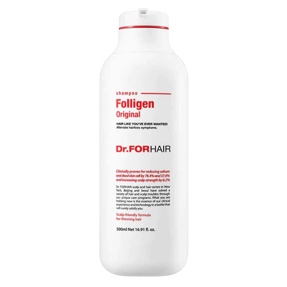 Dr FORHAIR Folligen Original Shampoo for Thinning Hair 16.9Oz (500ml)