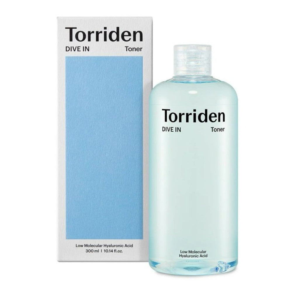 Torriden DIVE IN Low Molecular Hyaluronic Acid Face Toner 300ml (10.1Oz)