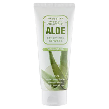 Jigott Aloe Pure Clean Peel Off Pack for All Skin Types 180ml