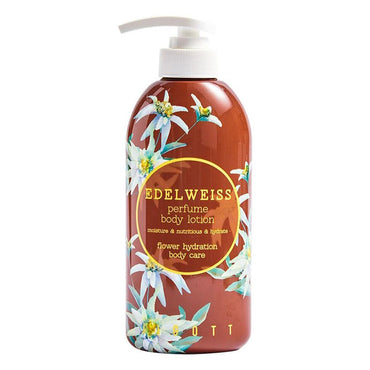 Jigott Edelweiss Perfume Body Lotion Flower Hydration Body Care 16.9Oz (500ml)