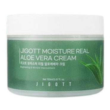 Jigott Moisture Real Aloe Vera Skin Cream 5.07Oz (150ml)