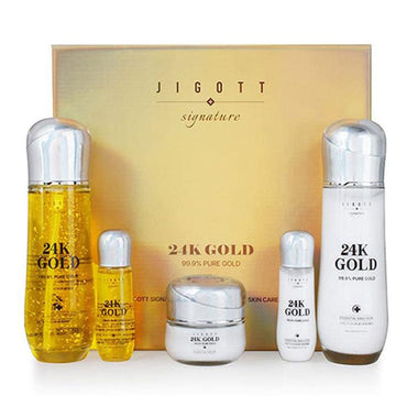 Jigott Signature 24K Gold Essential Skin Care 3PCS Set 1Ea