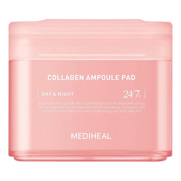 Mediheal Collagen Ampoule Pad Solution for Various Skin troubles 100Ea