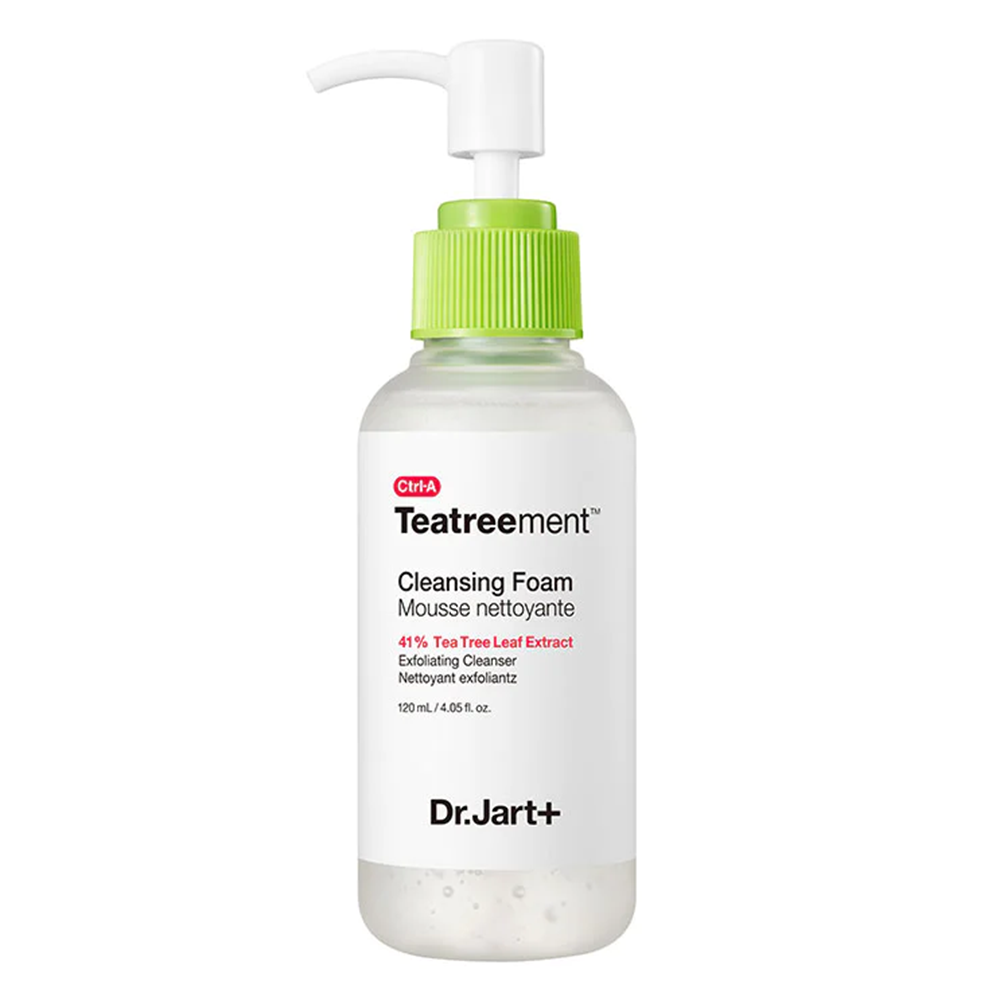 Dr Jart Plus Ctrl A Teatreement Skin Cleansing Foam with 41 Percent Tea Tree Extract 4.05Oz (120ml)