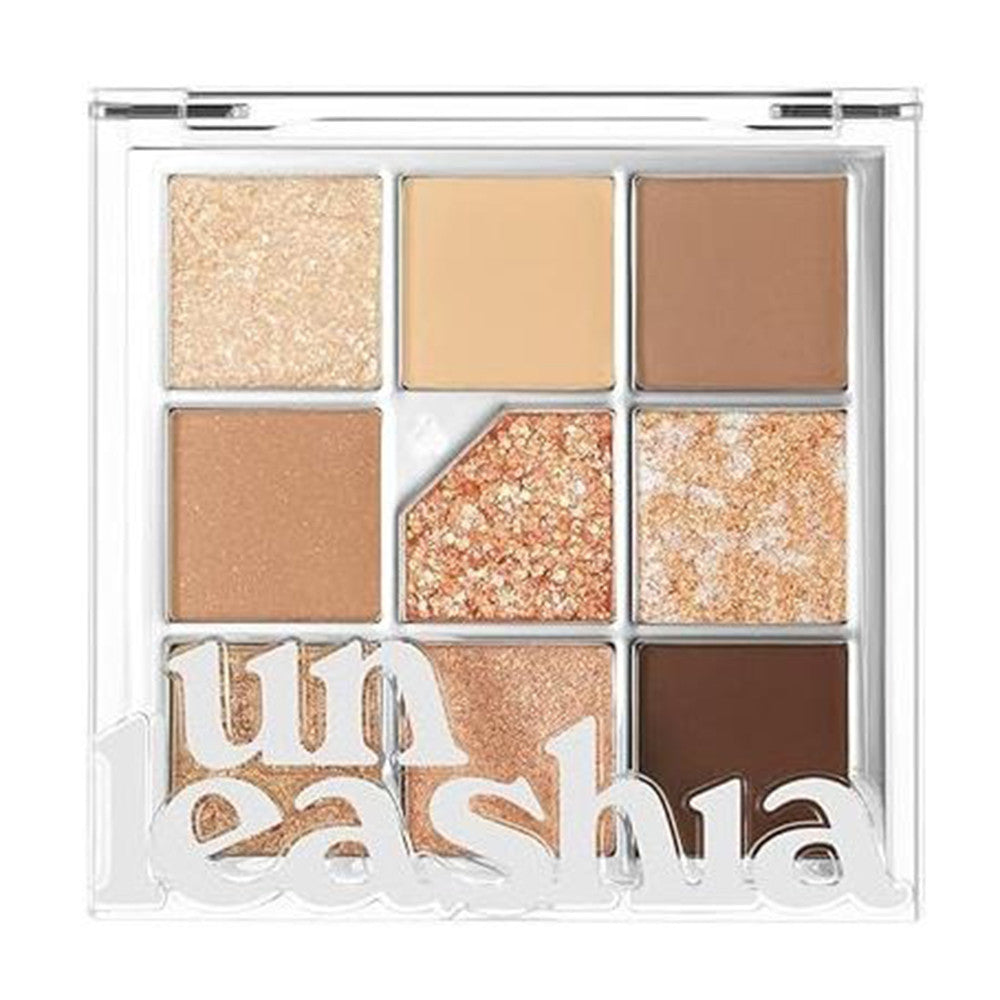 Unleashia Glitterpedia Eyeshadow Palette No 2 All of Brown 1Ea