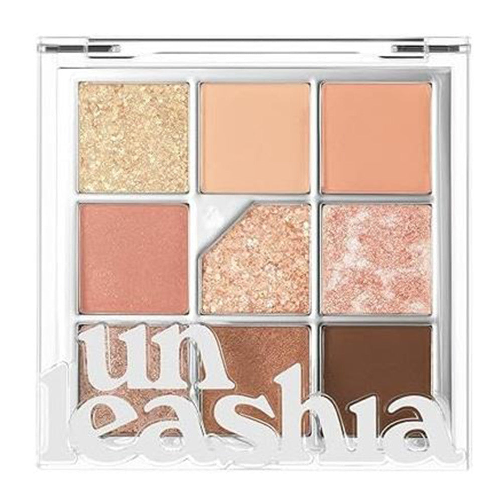 Unleashia Glitterpedia Eyeshadow Palette No 3 All of Coralpink 1Ea