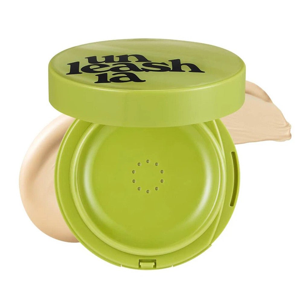 Unleashia Satin Wear Healthy Green Cushion Foundation 21N Eburnean 16g