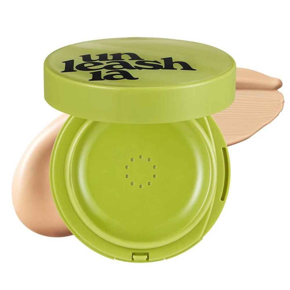 Unleashia Satin Wear Healthy Green Cushion Foundation 23W Bisque 17g