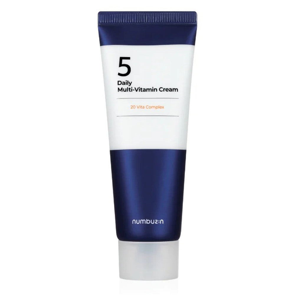 Numbuzin No. 5 Daily Multi Vitamin Cream for Strengthen and Sooth The Skin 2.02Oz (60ml)