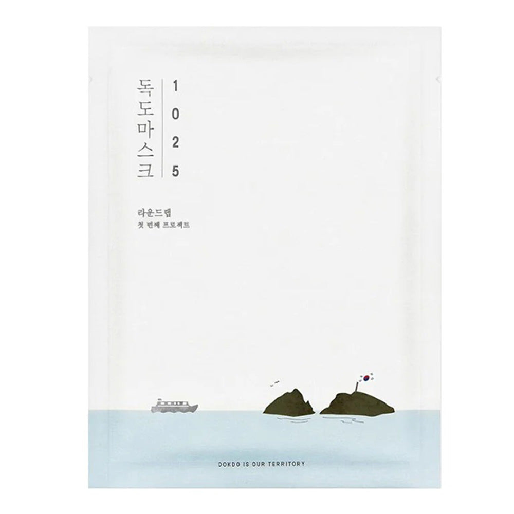 Round Lab Dokdo Hydrating Water Gel Face Mask Sheet 10Ea