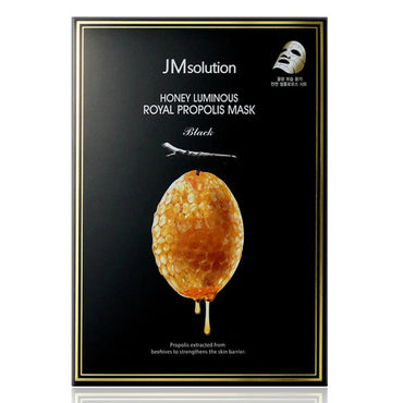 Jm Solution Honey Luminous Royal Propolis Face Mask Sheets 10Ea