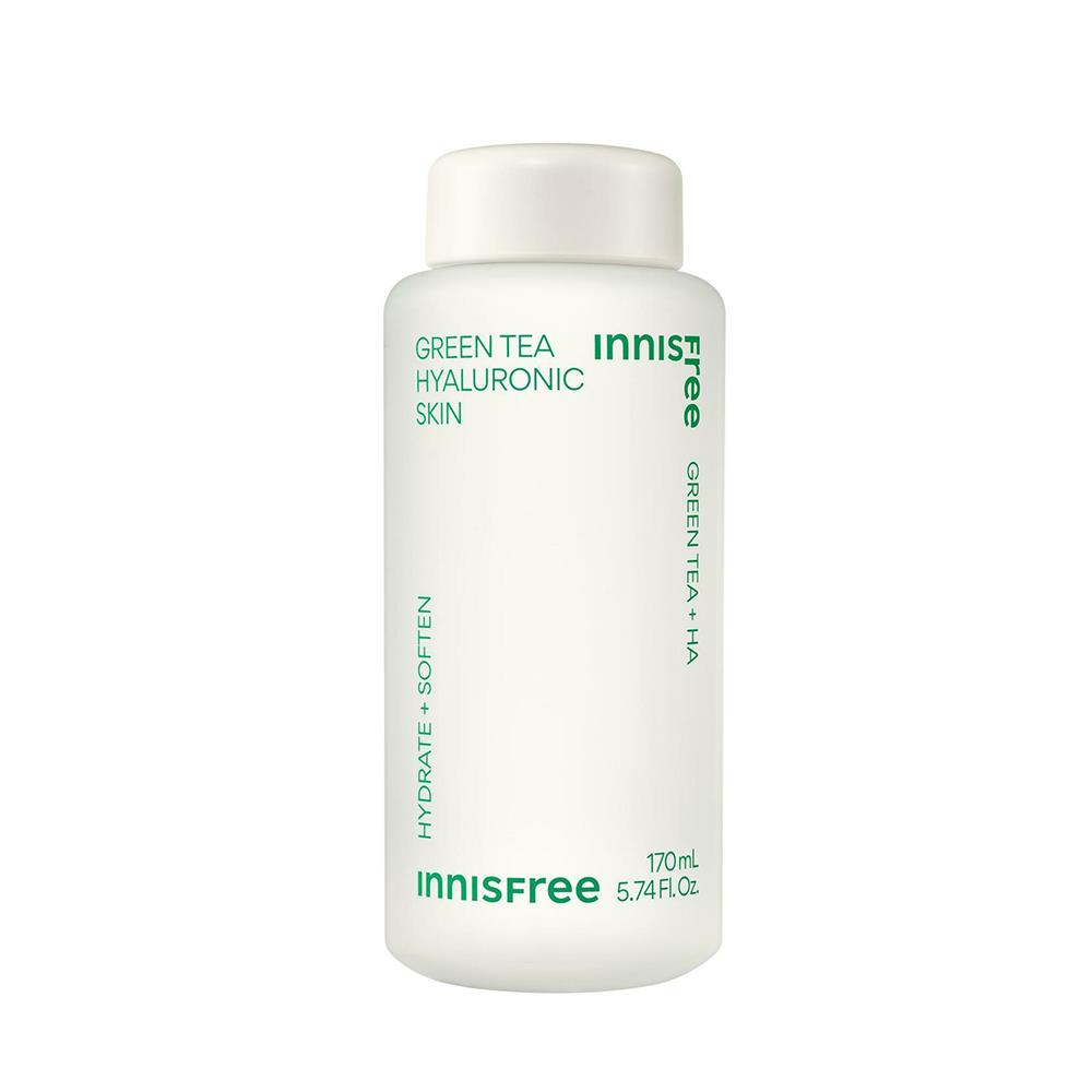 InnisFree Green Tea Hyaluronic Kin Toner with GreenTea and HA 5.74Oz (170ml)