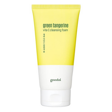 Goodal Green Tangerine Vita C Cleansing Foam for Sensitive Skin 5.07Oz (150ml)
