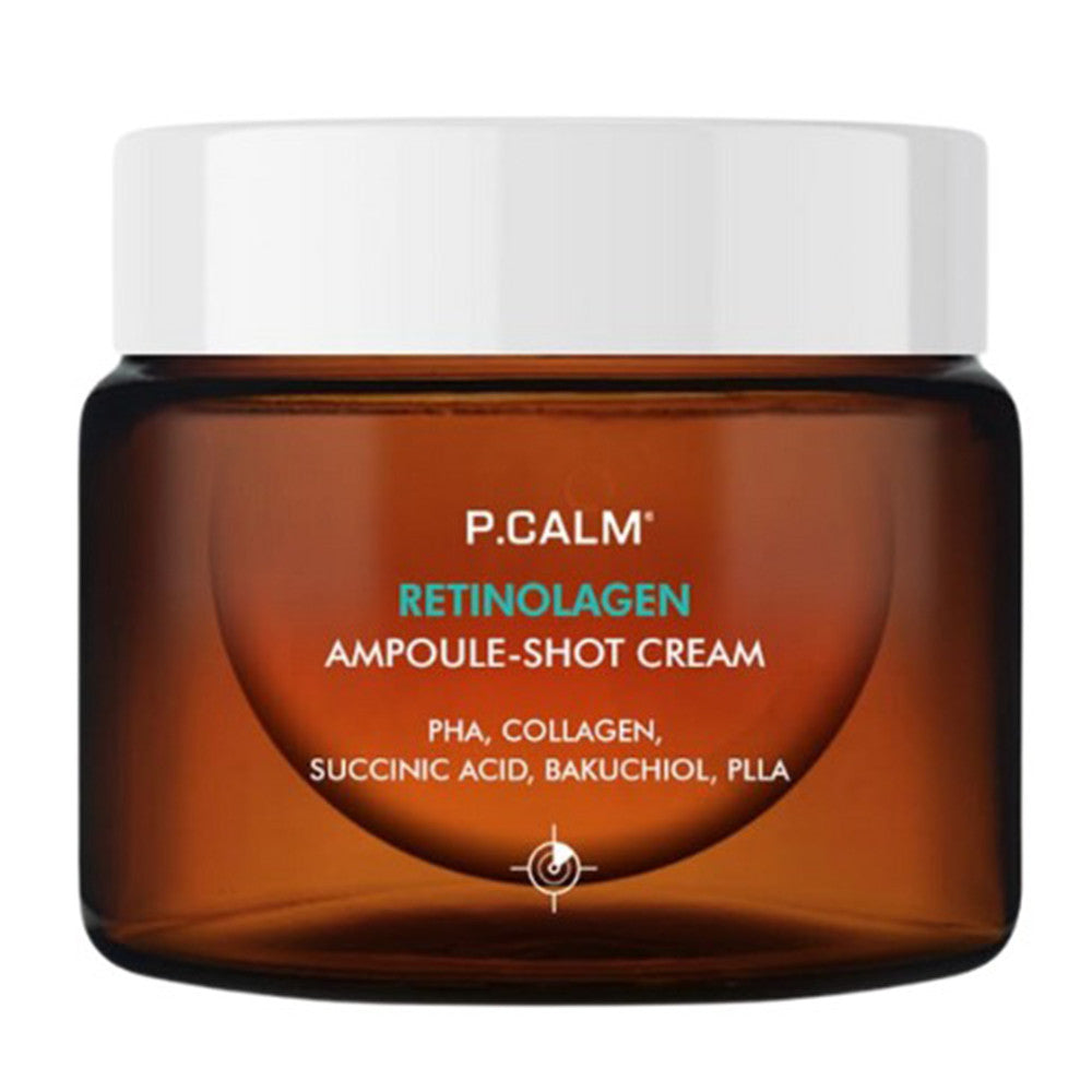 P.calm Retinolagen Ampoule Shot Cream for Reducing Pore Size and Pore Count 2.02Oz (60ml)
