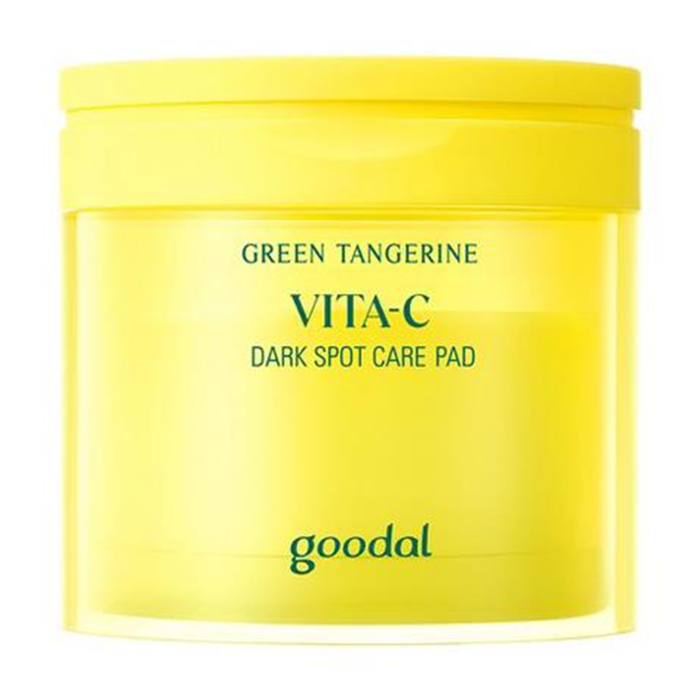 Goodal Green Tangerine Vita C Dark Spot Skin Care presoaked Pads 70Ea
