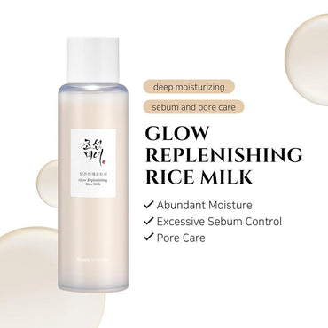 Beauty of Joseon Glow Replenishing Rice Milk Deep Skin Moisturizing Pore Care (5.07Oz)150ml