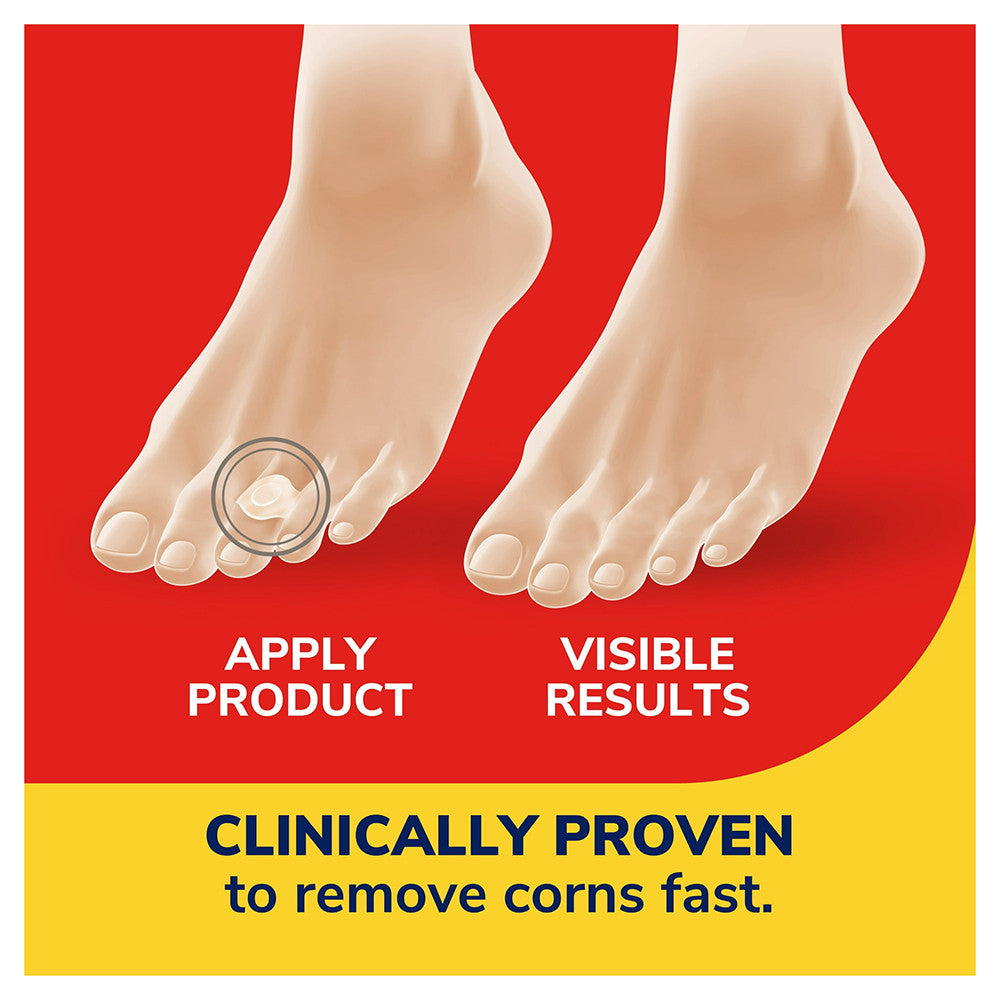 Dr Schools One Step Corn Removers Medicated Bandages, 6 Ea
