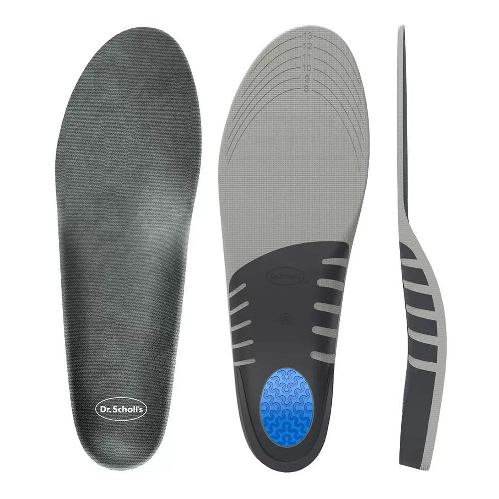 Dr Scholls Men Stabilizing Support Insoles, Size 8-14, 1 Pair