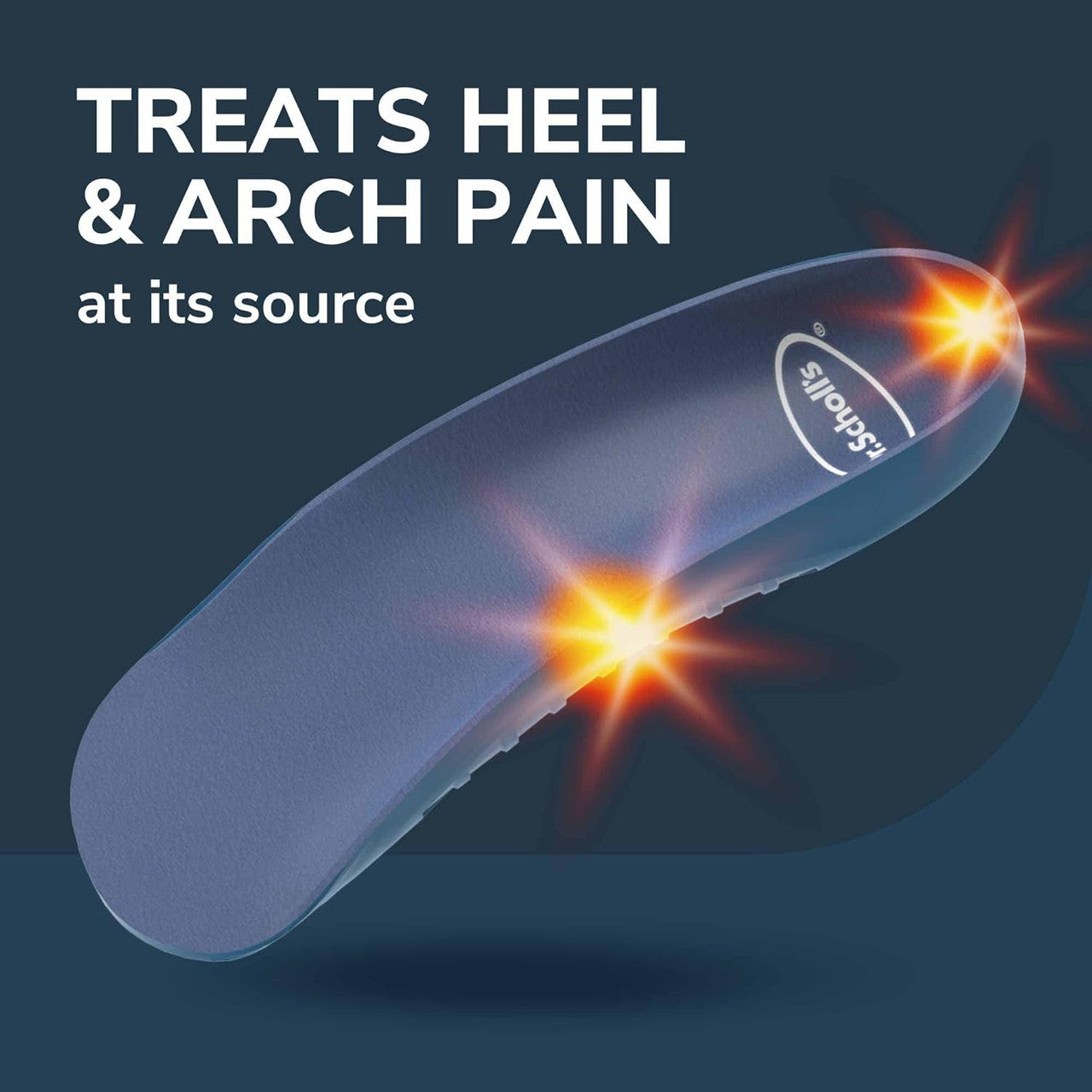 Dr Scholls Pain Relief Orthotics For Heel Pain For Women, Size 6-10, 1 Pair