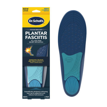 Dr. Scholls Pain Relief Orthotics For Plantar Fasciitis For Men, Size 8-13, 1 Pair