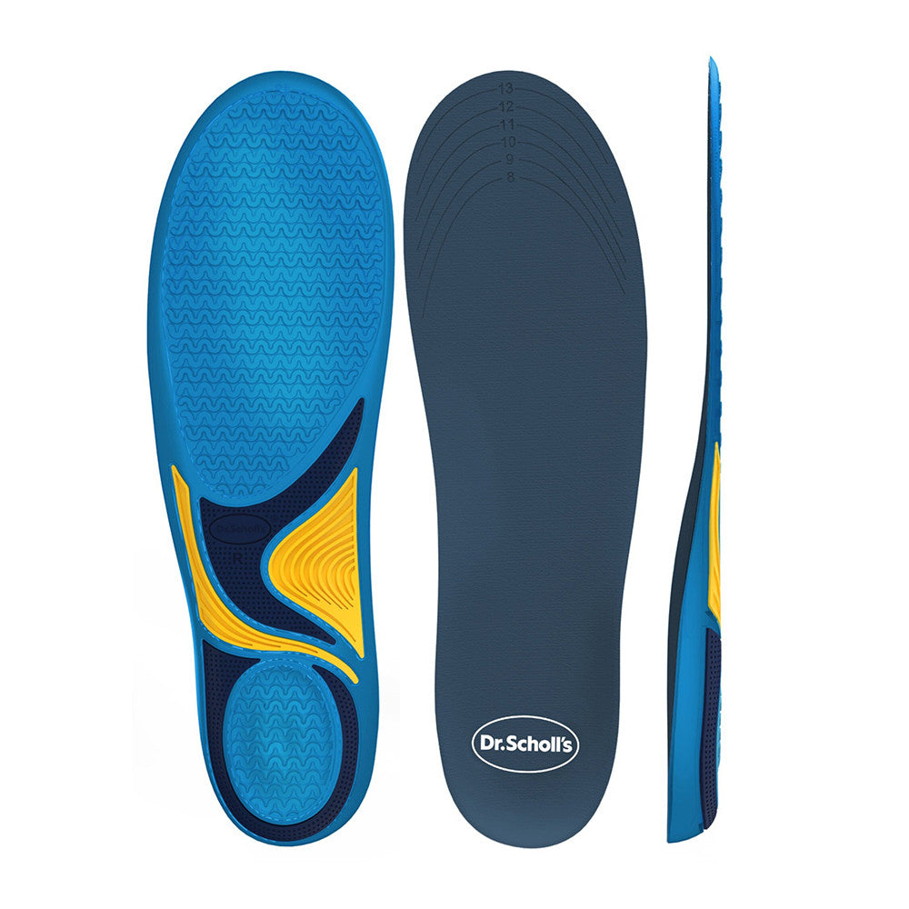 Dr. Scholls Comfort And Energy Massaging Gel Insoles For Men, Size 8-14, 1 Pair