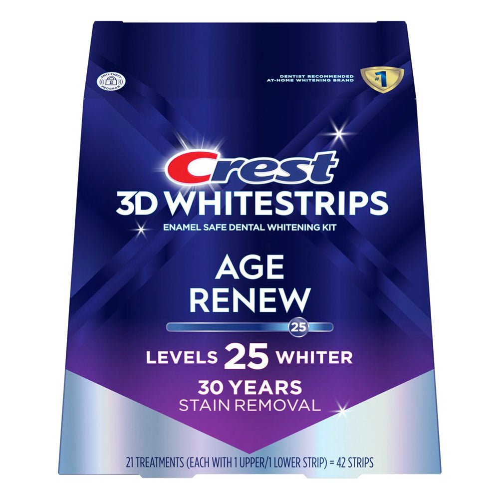 Crest 3D White Supreme FlexFit Whitestrips Teeth Whitening Kit, 21 Treatments