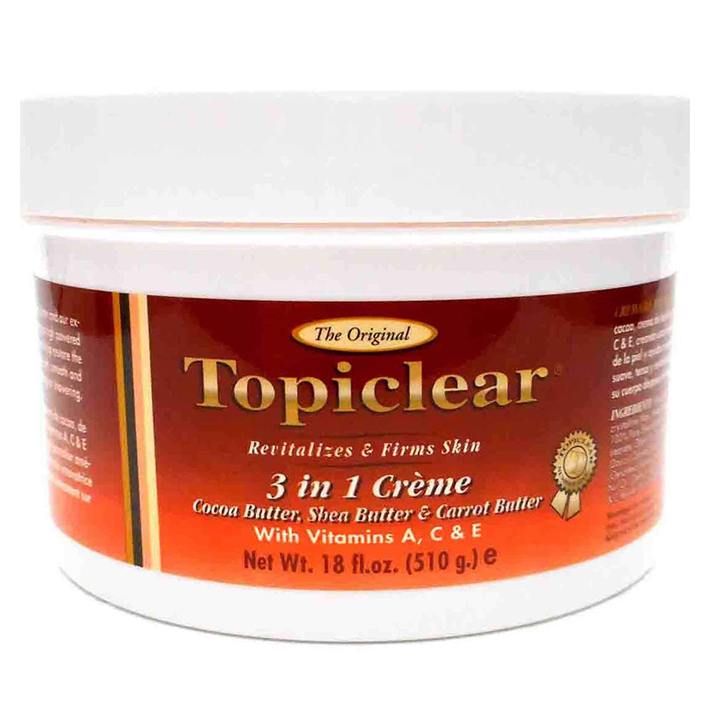 Topiclear Brightening and Moisture Gold 3 in 1 Skin Cream Jar 18Oz (510g)