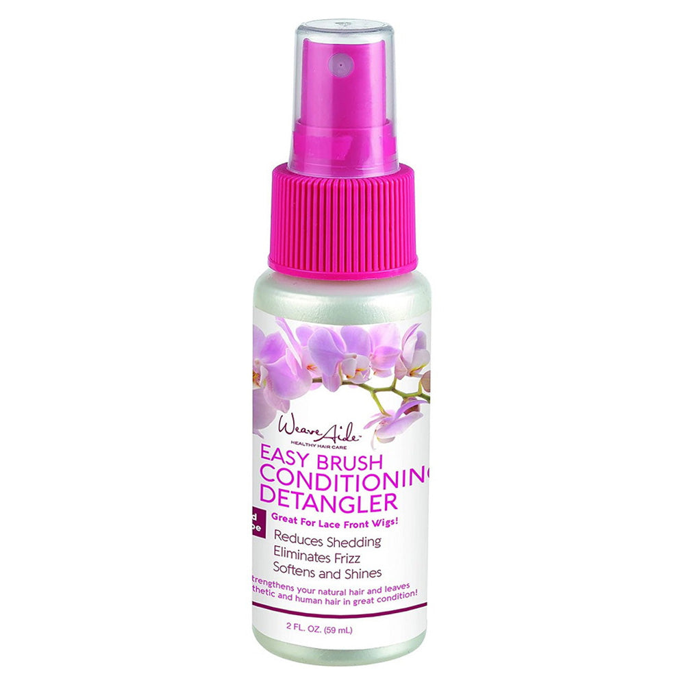 Weave Aide Easy Brush Conditioning Hair Detangler 2Oz (59ml)