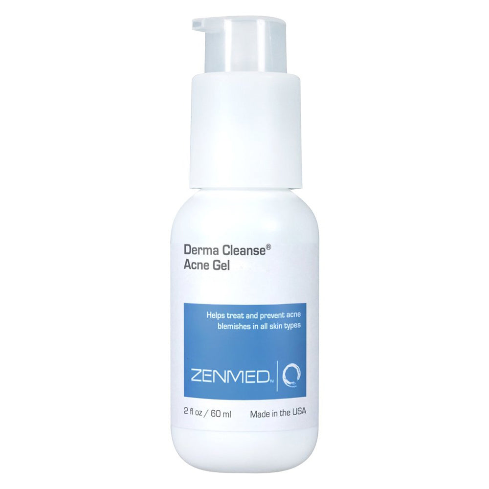 Zenmed Derma Cleanse Acne Gel for All Skin Types 2Oz (60ml)