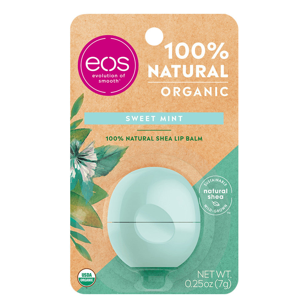 Eos Sphere Lip Balm, Sweet Mint, 0.25 Oz