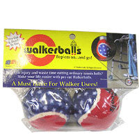 Walker Balls Patriotic, Red White And Blue, Model No : 4000-02, 1 Pair