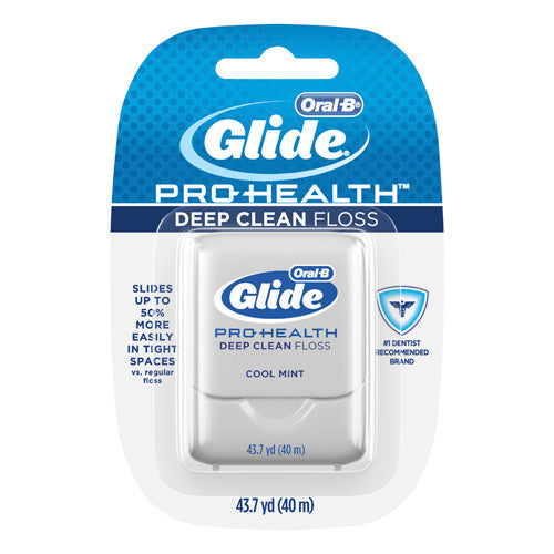 Oral-B Glide Pro-Health Deep Clean Floss, Cool Mint Flavour - 1 Ea