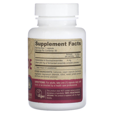 Deva Nutrition Vegan Ceramide Skin Support Tablets - 60 Ea