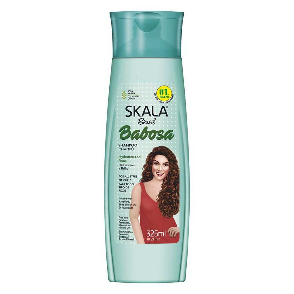 Skala Brasil Babosa Aloe Shampoo Hydration and Shine 10.99Oz (325ml)