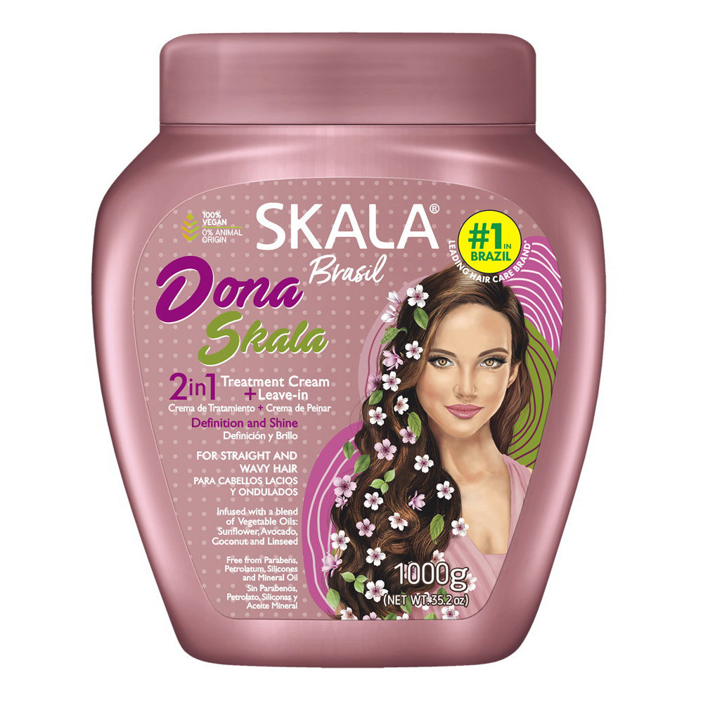 Skala Brasil Dona Skala Hair Treatment Cream Definition and Shine 35.2Oz (1000g)
