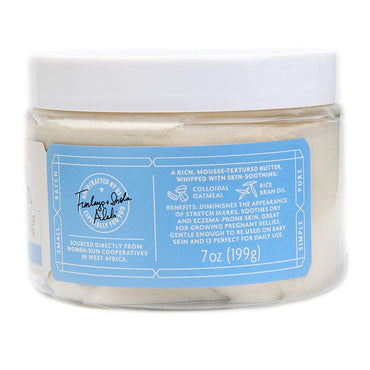 Shea Radiance Pure Whipped Shea Butter, Unscented, 7 Oz