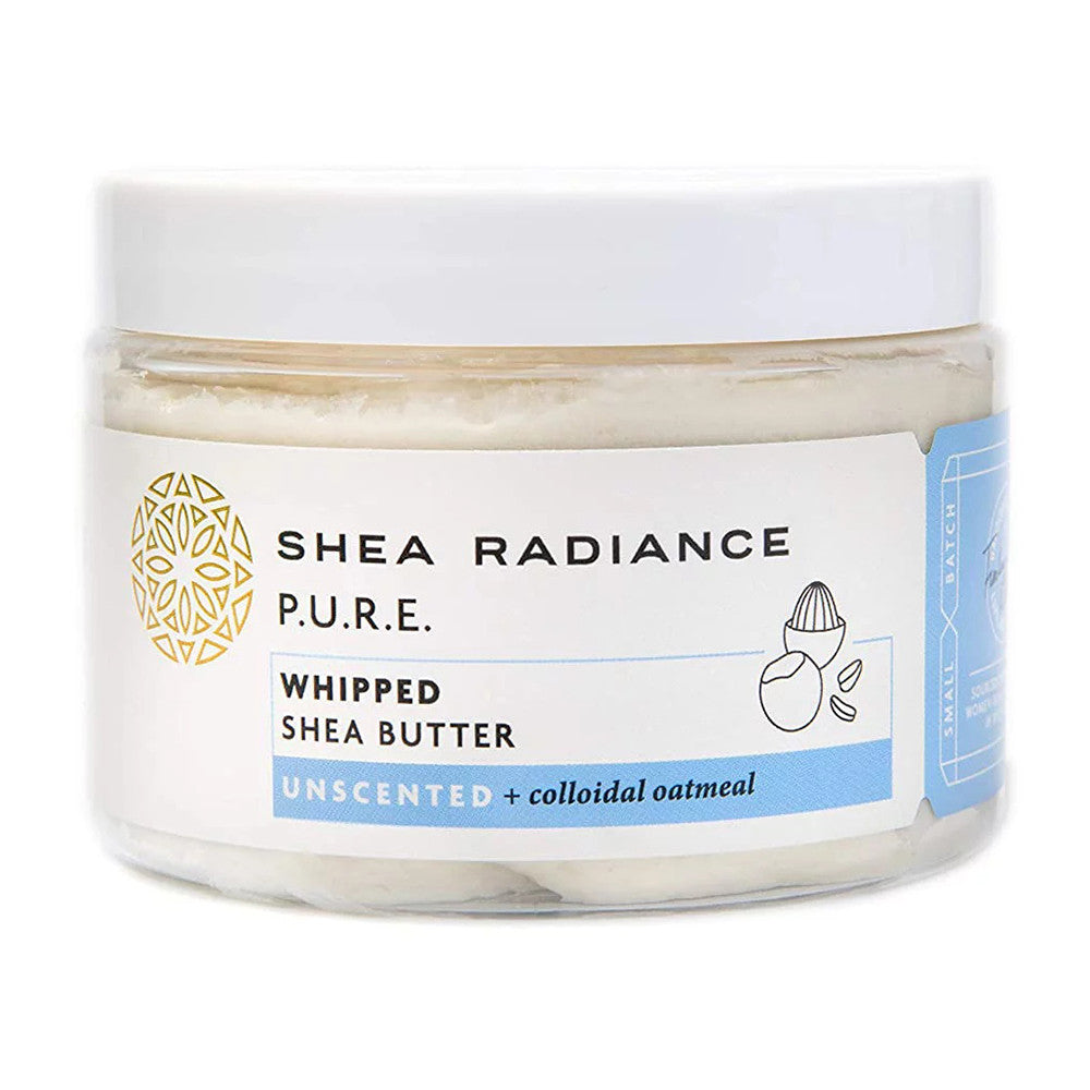 Shea Radiance Pure Whipped Shea Butter, Unscented, 7 Oz