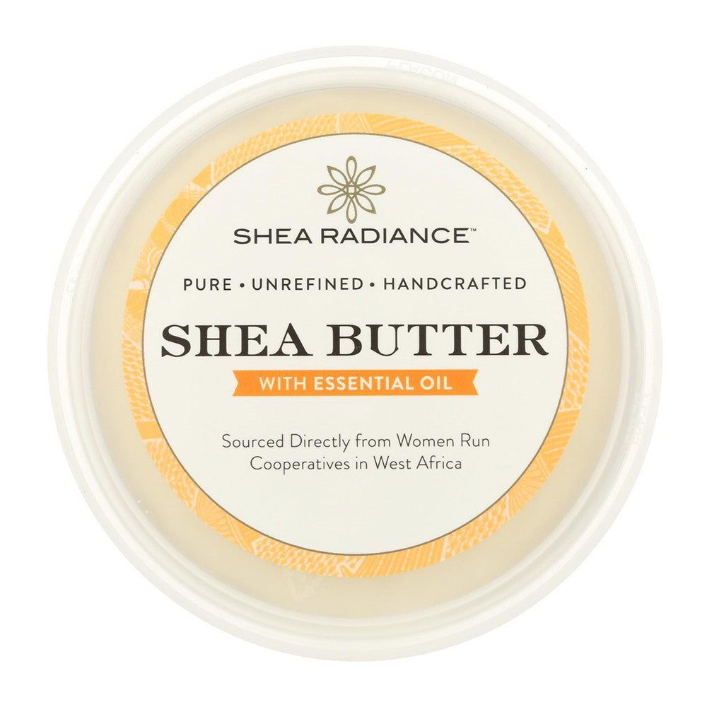 Shea Radiance Pure Shea Butter with Essential Oil, 14 Oz