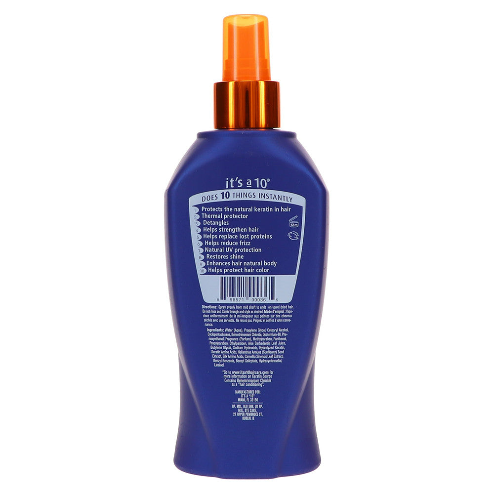 It's a 10 Miracle Leave In Conditioner Plus Keratin, 10 Oz