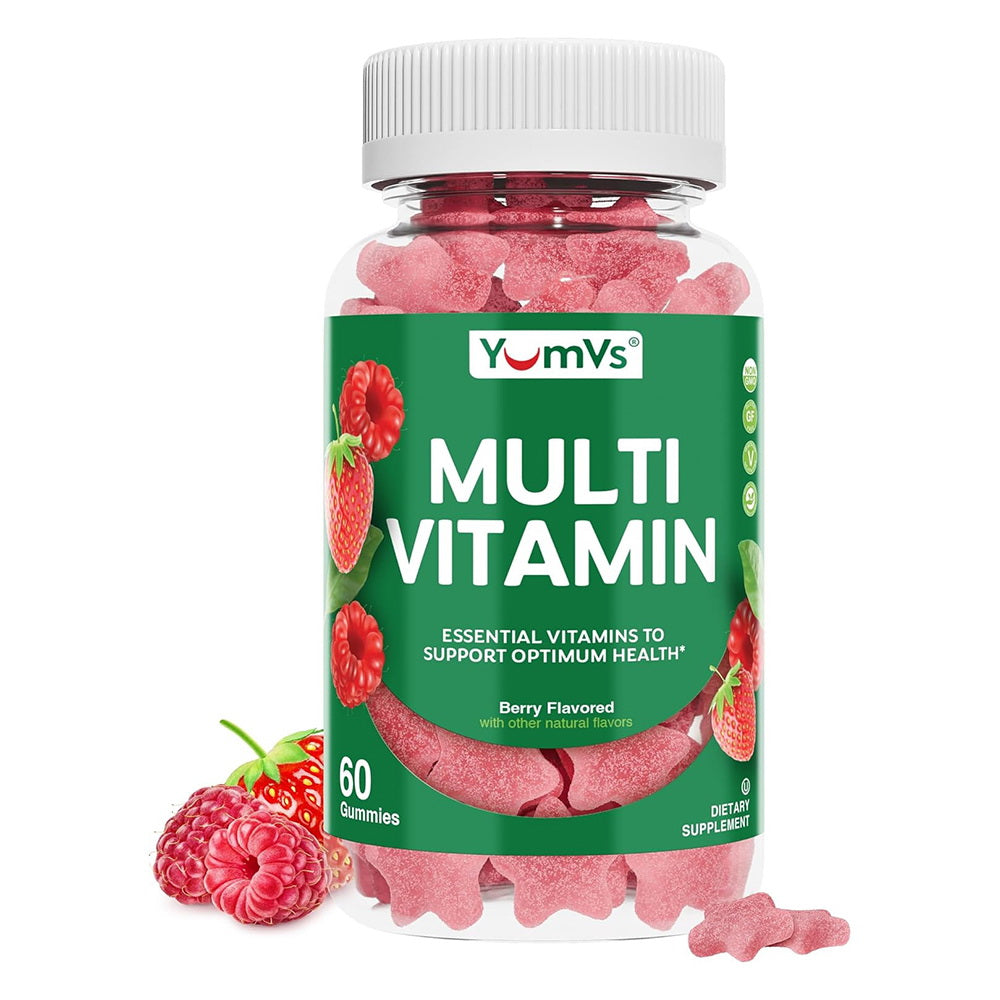 Yum Vs Complete Multi Vitamin Adult Raspberry Jellies, 60 Ea